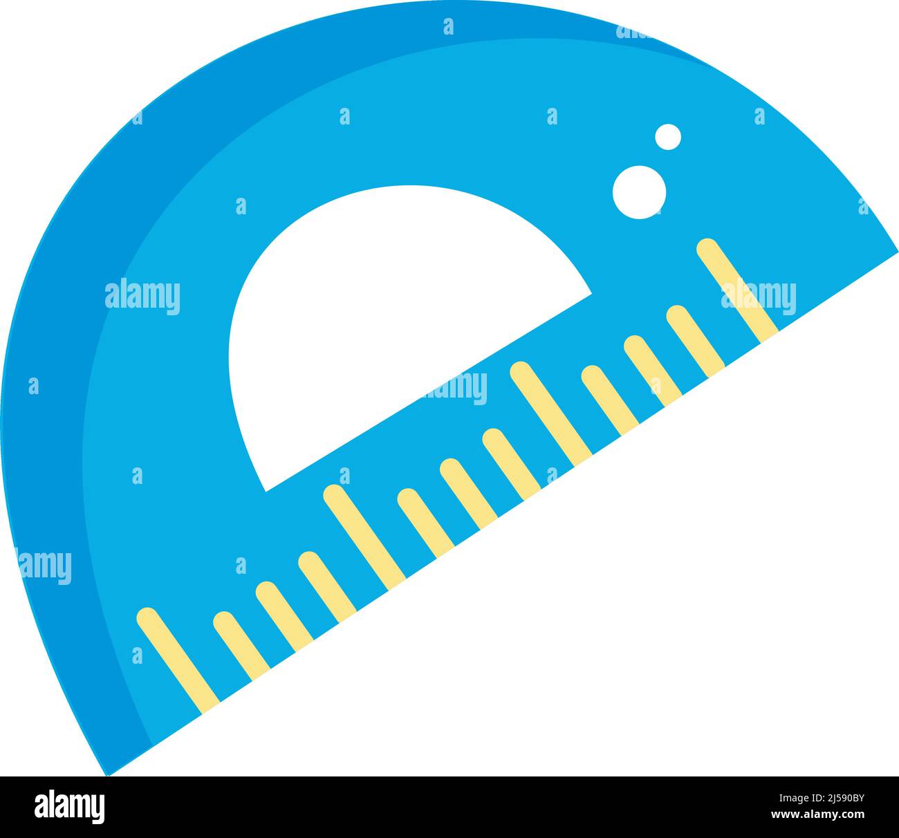 Isolated colored ruler icon flat design Vector Stock Vector Image & Art ...
