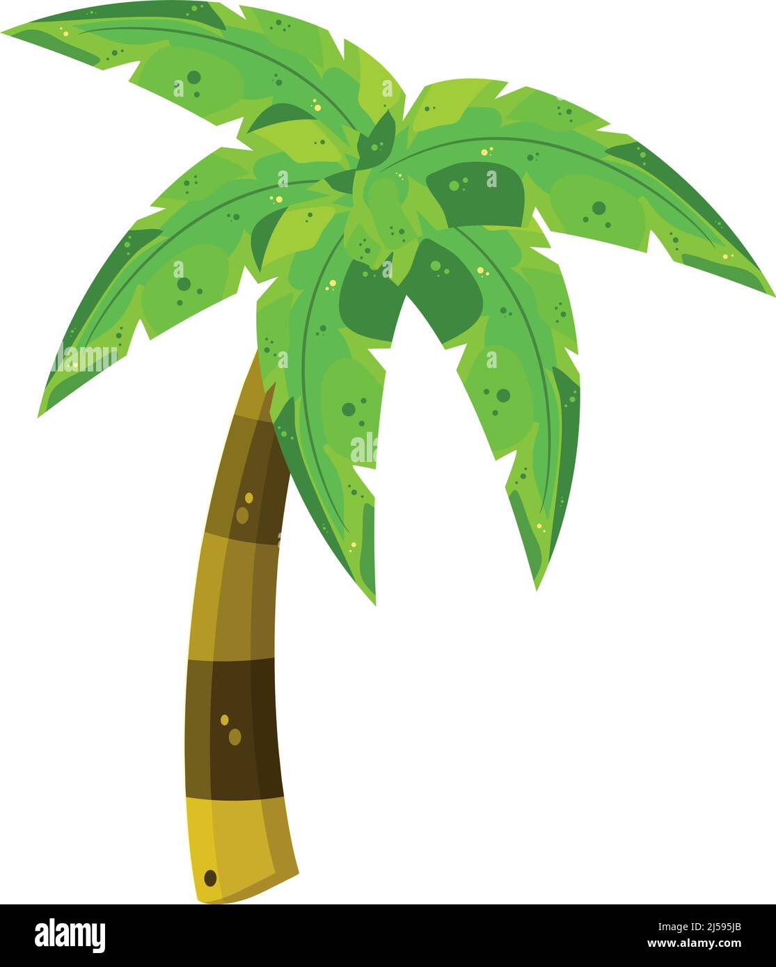Isolated palm tree icon flat design Vector Stock Vector Image & Art - Alamy
