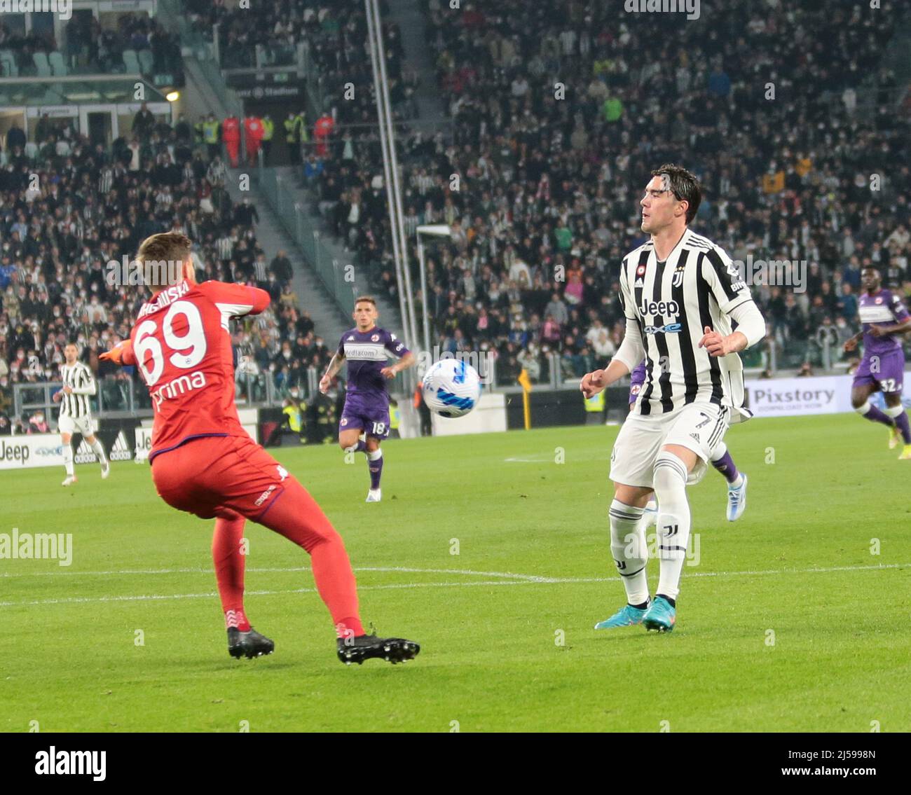 Juventus Fc Acf Fiorentina Allianz Stadium Turin/Italy Stock Photo - Alamy