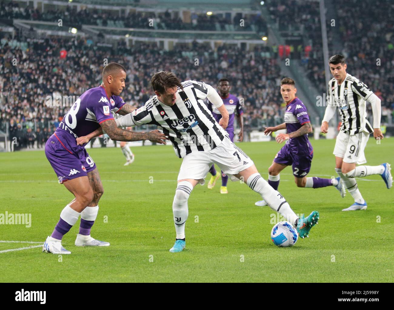 Juventus Fc Acf Fiorentina Allianz Stadium Turin/Italy Stock Photo - Alamy