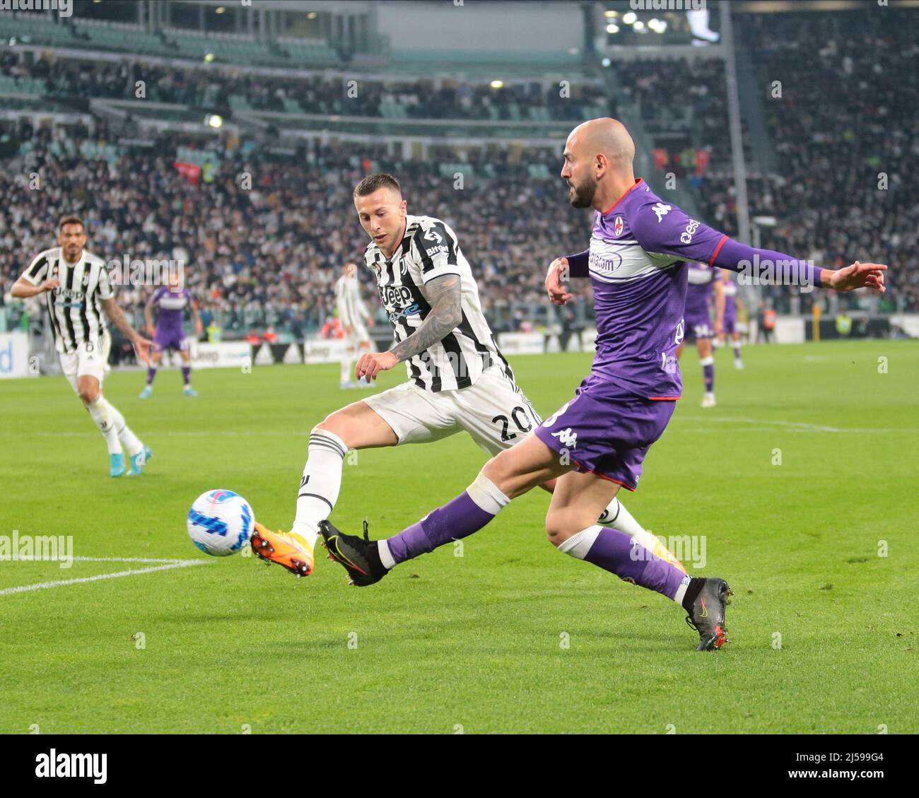 Juventus Fc Acf Fiorentina Allianz Stadium Turin/Italy Stock Photo - Alamy
