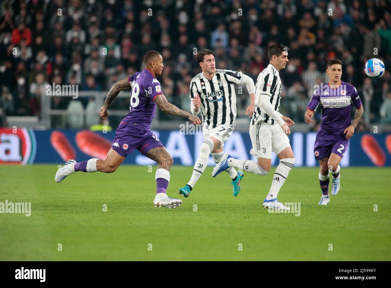 Juventus Fc Acf Fiorentina Allianz Stadium Turin/Italy Stock Photo - Alamy