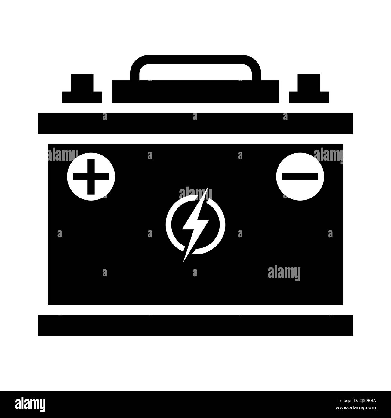 Battery symbol 2024 in car