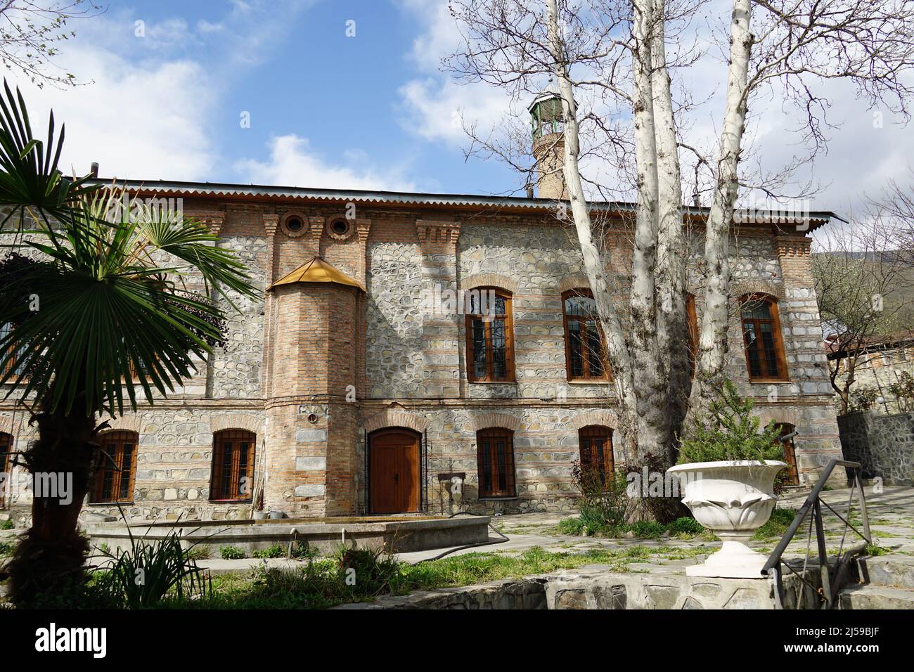 Imam Ali Mosque, İmam Əli məscidi, Shaki, Şəki, Azerbaijan, Azərbaycan, Asia Stock Photo