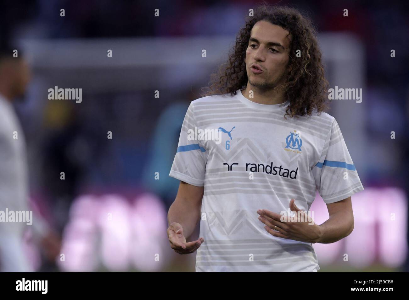 Maillot OM Marseille Guendouzi - Coupe De France 2022-2023 Vs Rennes - Blanc - Taille XL