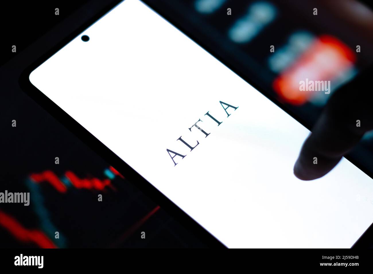 Altia logo hi-res stock photography and images - Alamy