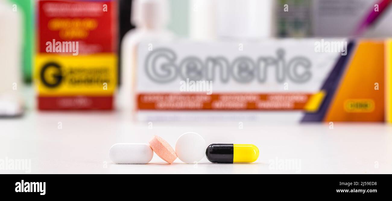 Generic drug hi-res stock photography and images - Alamy