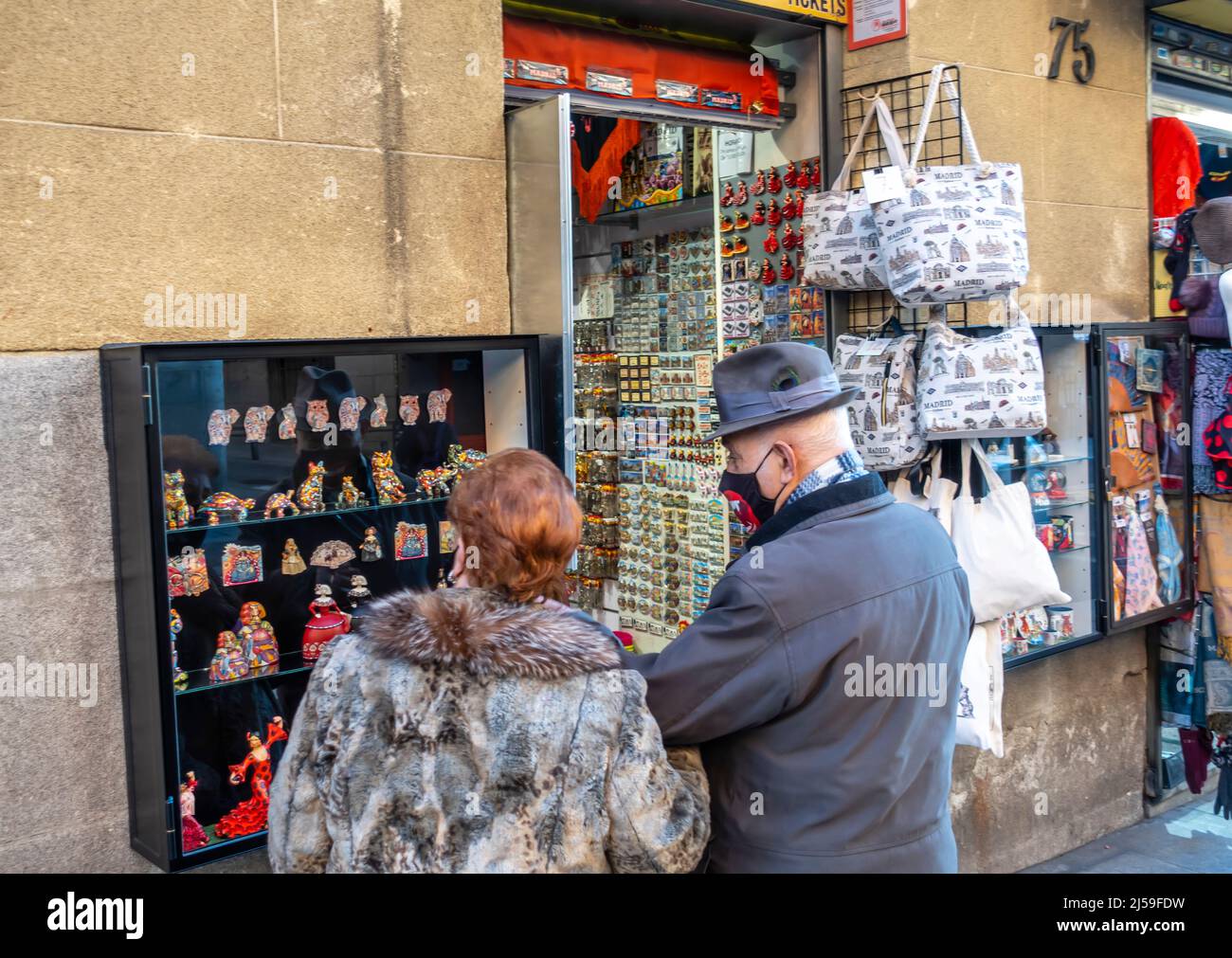 Madrid souvenir shop hi-res stock photography and images - Page 3 - Alamy