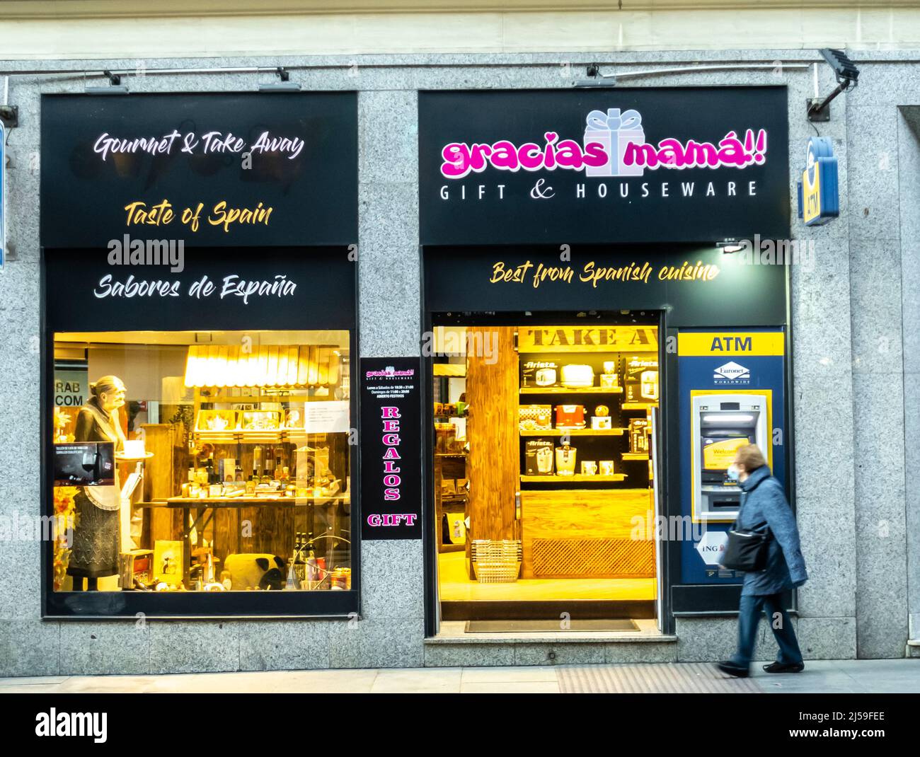 Shop front madrid spain hires stock photography and images Alamy