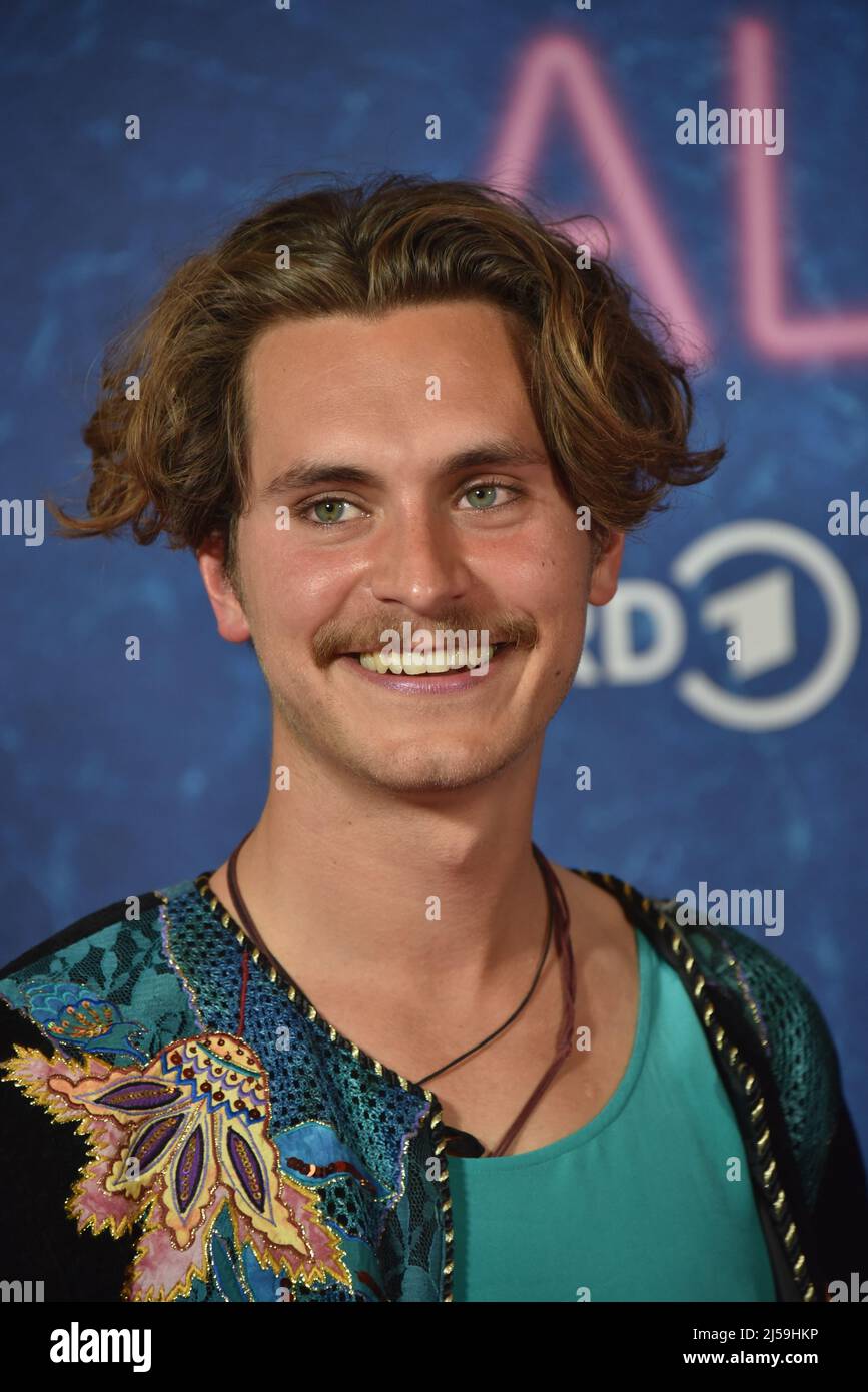 Cologne, Germany. 20th Apr, 2022. Actor Ludwig Brix arrives for the