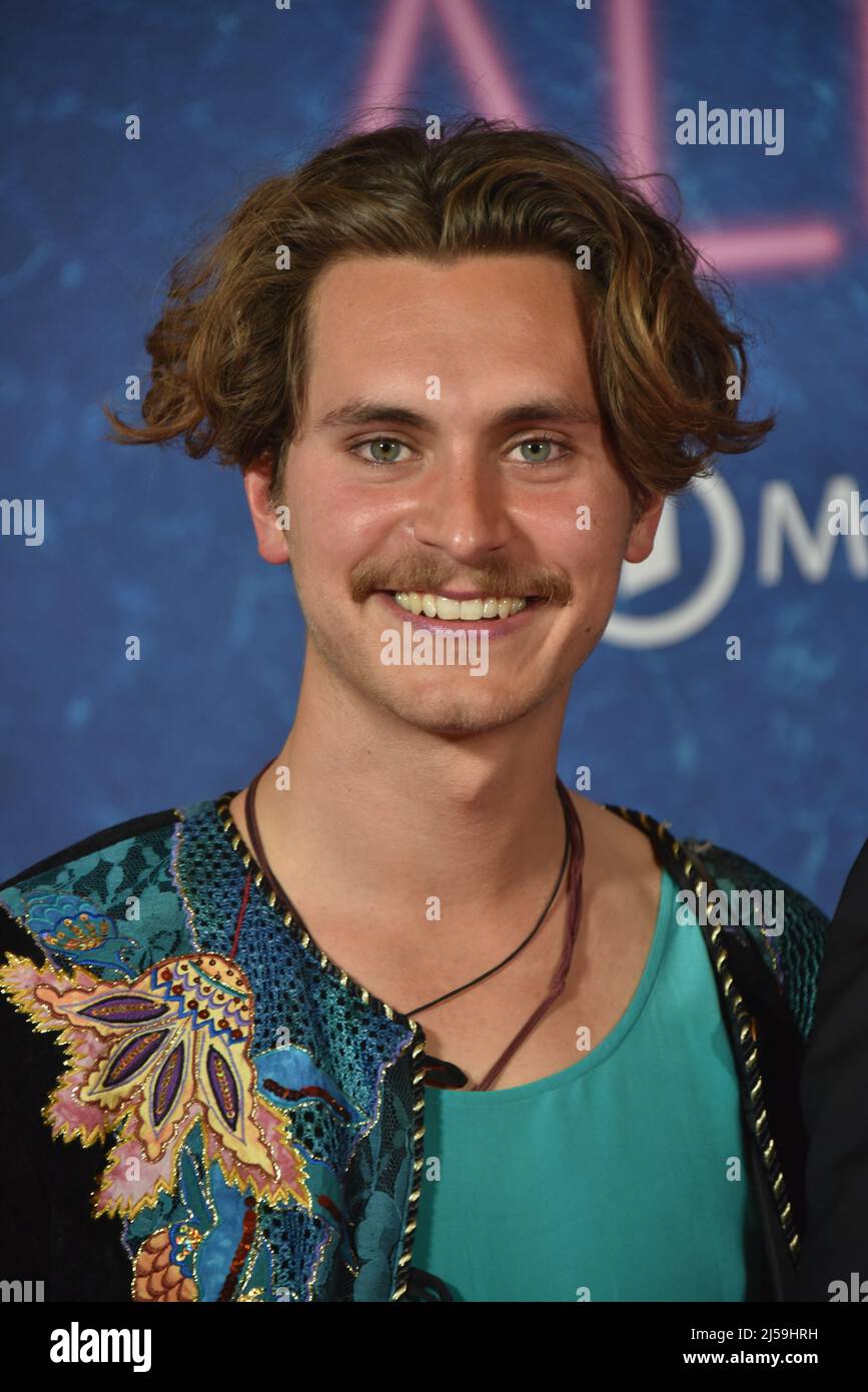 Cologne, Germany. 20th Apr, 2022. Actor Ludwig Brix arrives for the