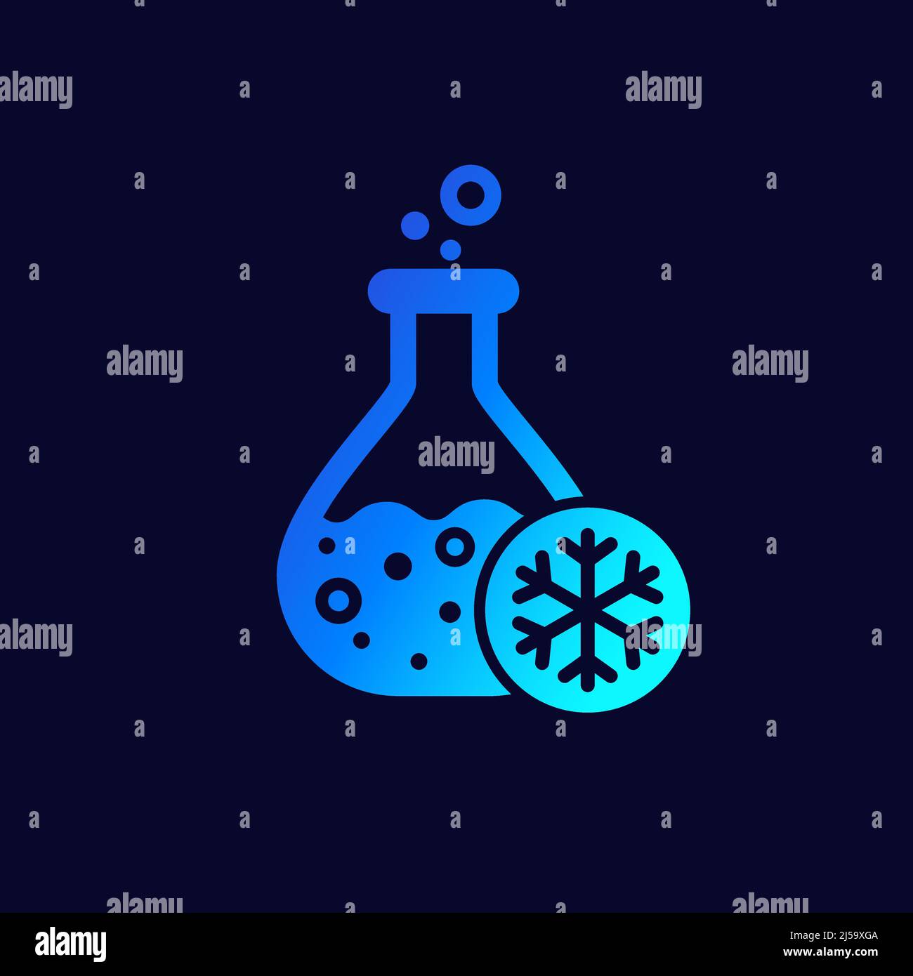 endothermic chemical reaction icon, vector Stock Vector Image & Art Alamy