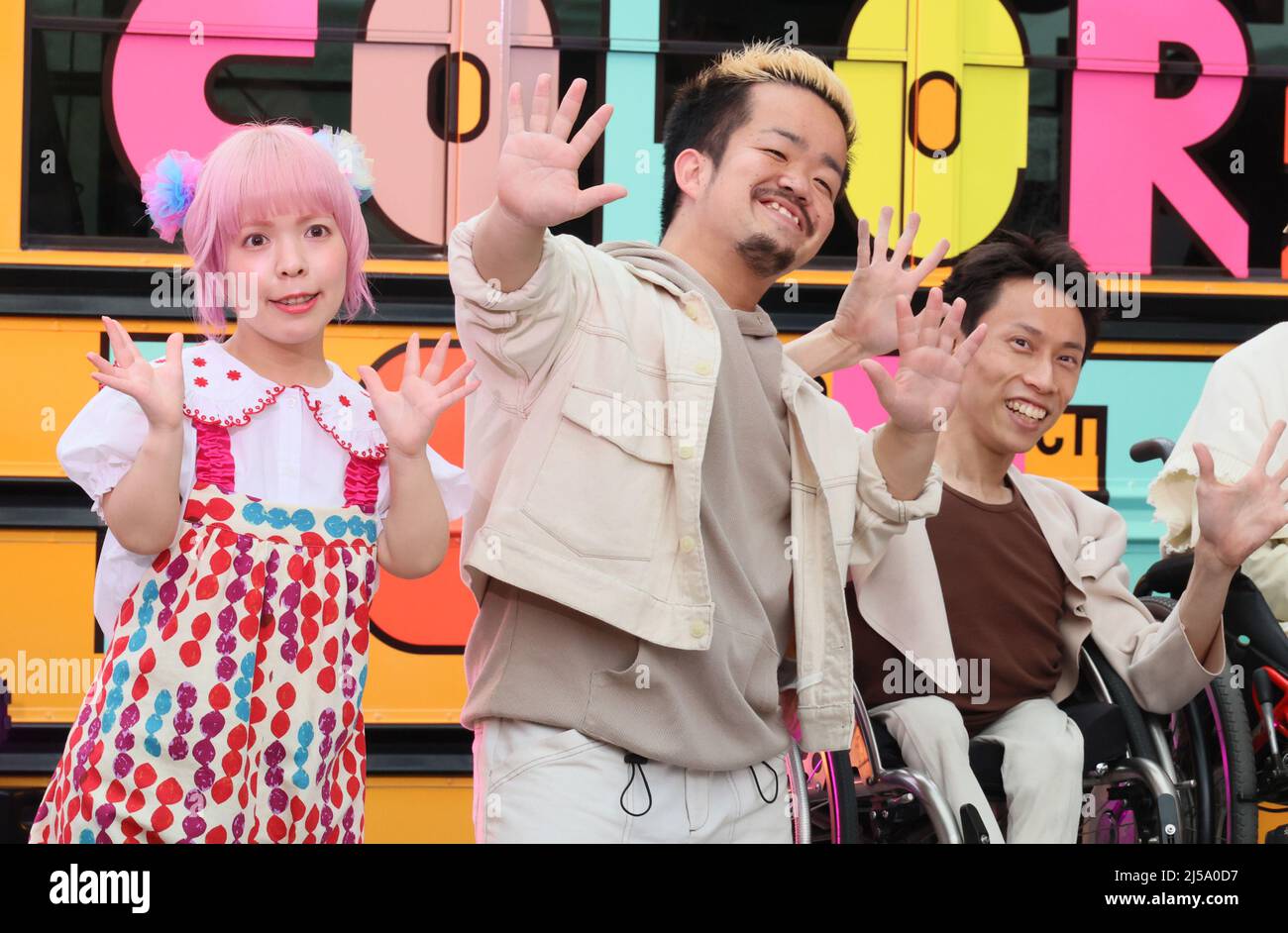 Tokyo Japan 21st Apr 2022 L R Japanese Actress Hitomi Goto tokyo-japan-21st-apr-2022-l-r-japanese-actress-hitomi-goto