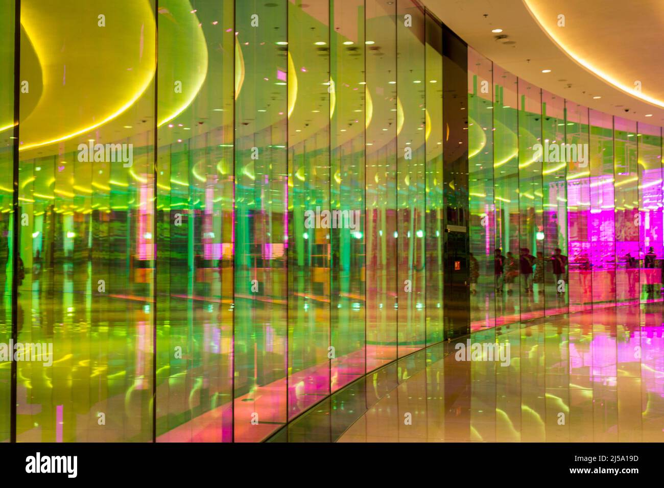 Shopping mall, Dubai Stock Photo