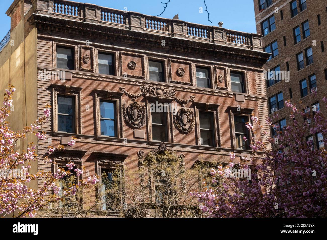 The Historic Robb House on Park Avenue, New York City, USA Stock Photo