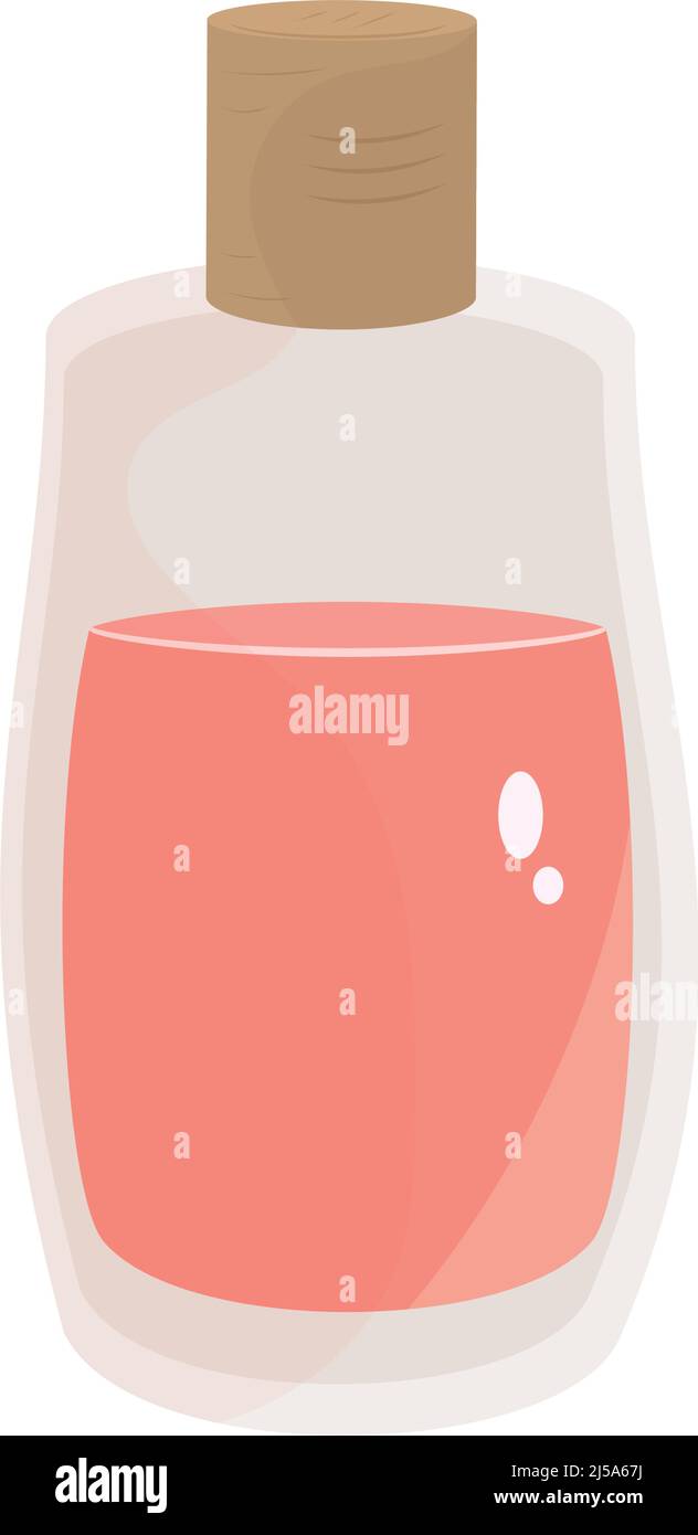 Isolated colored bottle of perfume icon Flat design Vector Stock Vector ...