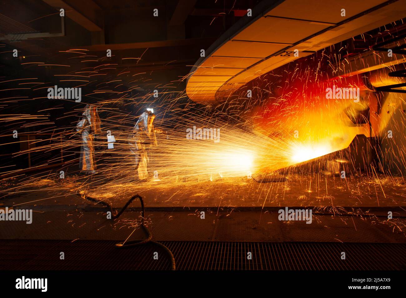 Factory Furnace Ignition (5 Stock Photo Alamy