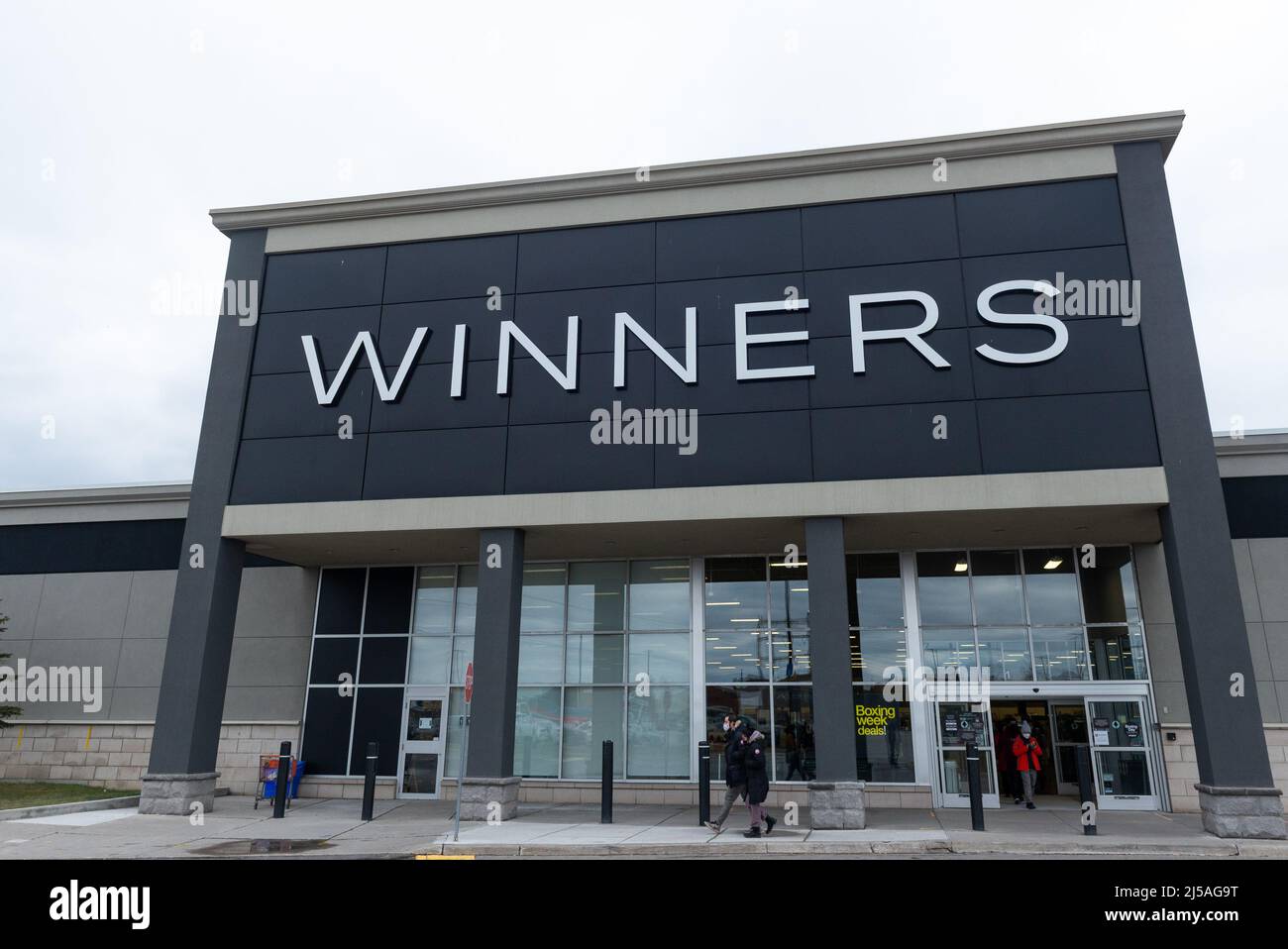 Toronto, ON, Canada December 08, 2021 View at the brand identity