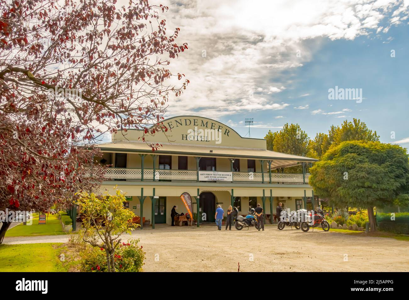 Australian Country Town Hotel, Bendemeer NSW. Stock Photo
