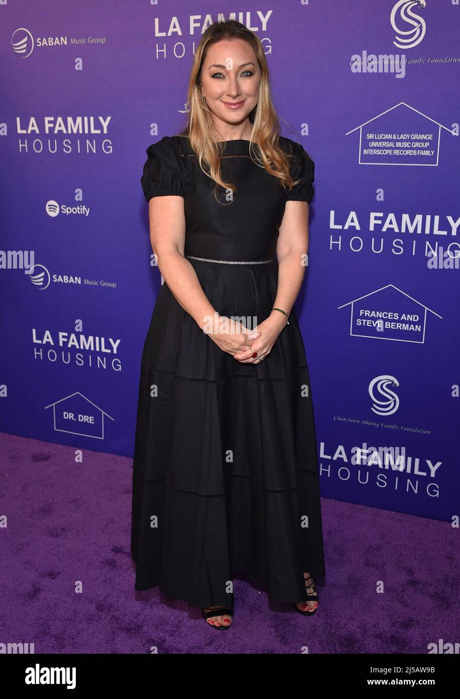 April 21, 2022, West Hollywood, California, USA: Blair Rich arrives for the pLA Family Housing's 2022 Awards at the Pacific Design Center. (Credit Image: © Lisa O'Connor/ZUMA Press Wire) Stock Photo