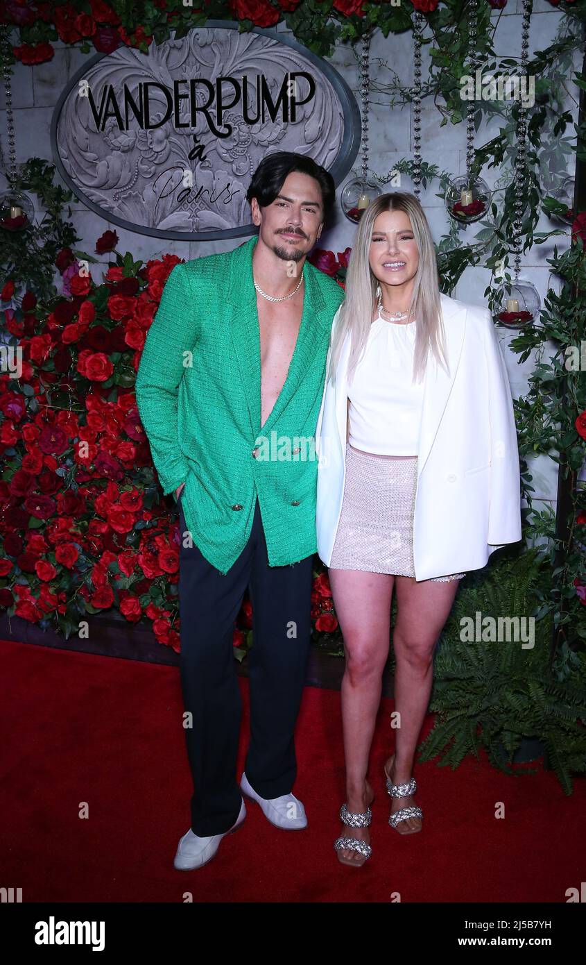 21 April 2022 - Las Vegas, NV - Tom Sandoval, Ariana Madix. Vanderpump