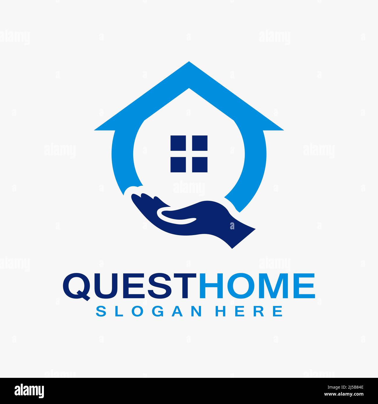 Letter Q home quest logo design Stock Vector Image & Art Alamy