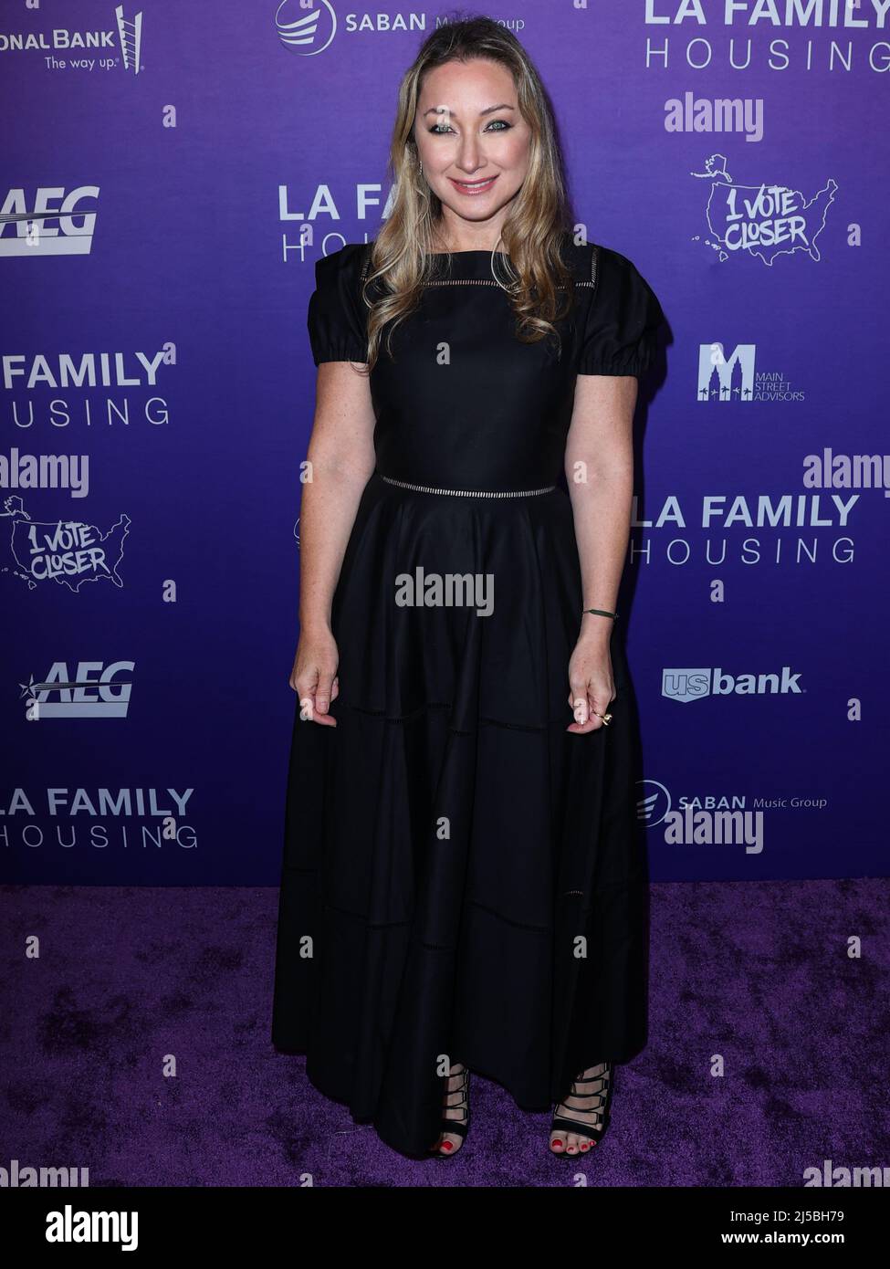 Hollywood, USA. 21st Apr, 2022. WEST HOLLYWOOD, LOS ANGELES, CALIFORNIA, USA - APRIL 21: Blair Rich arrives at the LA Family Housing (LAFH) Awards 2022 held at the Pacific Design Center on April 21, 2022 in West Hollywood, Los Angeles, California, United States. (Photo by Xavier Collin/Image Press Agency) Credit: Image Press Agency/Alamy Live News Stock Photo