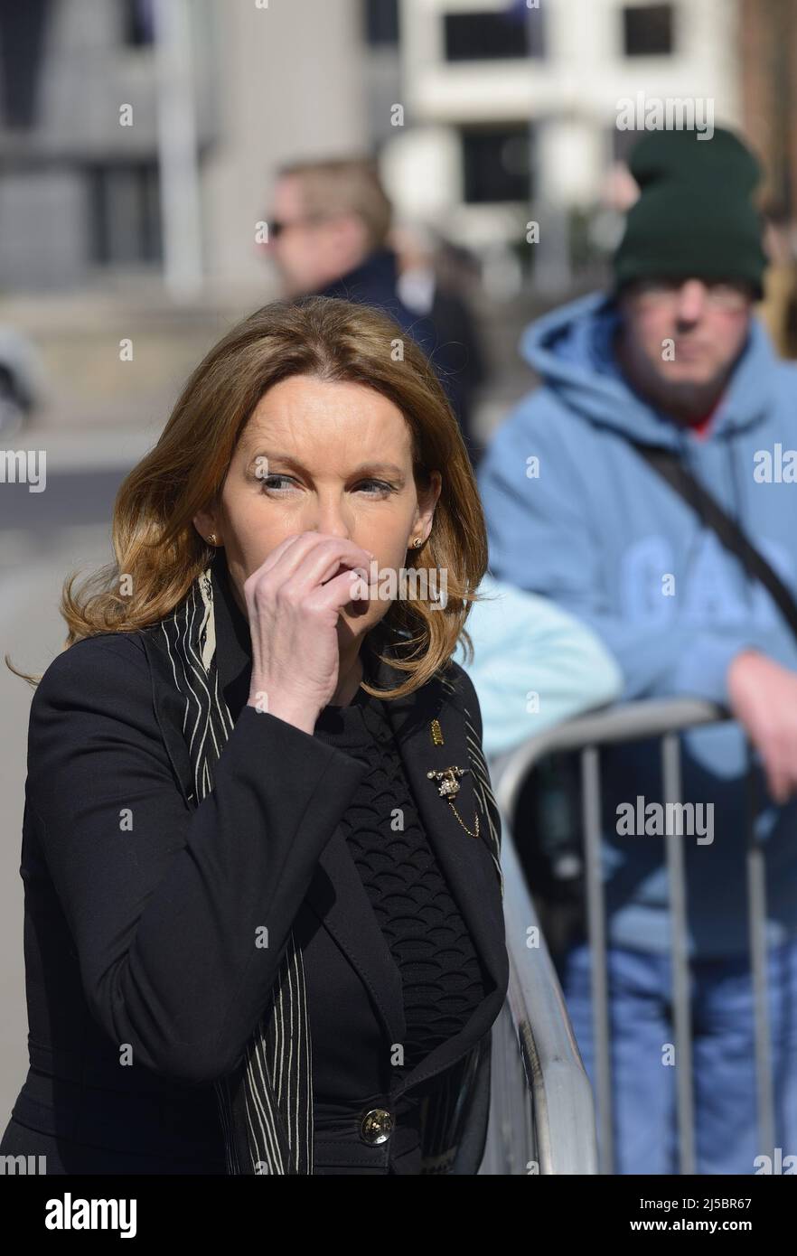 Natalie Elphicke MP (Con: Dover) attending the Memorial Service for