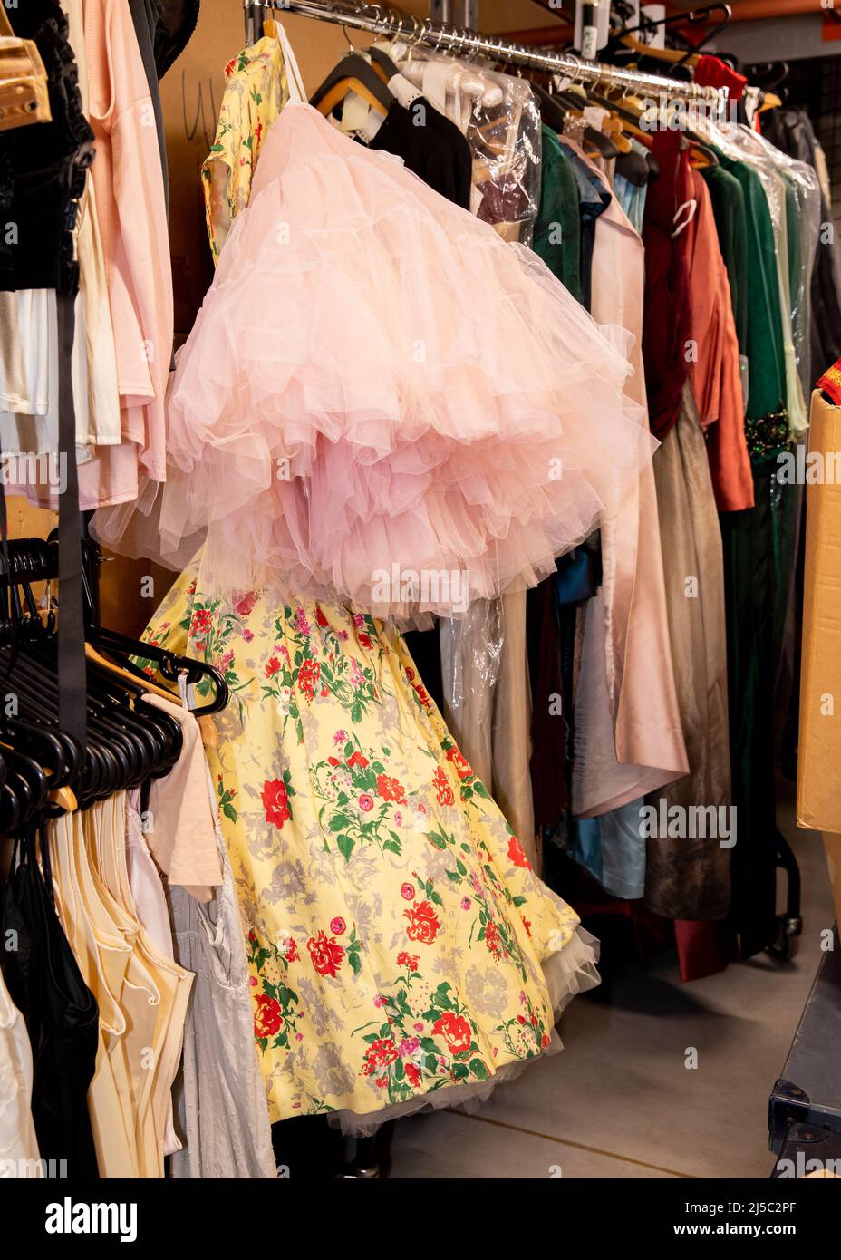 Theatrical Costume Storage Warehouse, Royal Opera House, Purfleet
