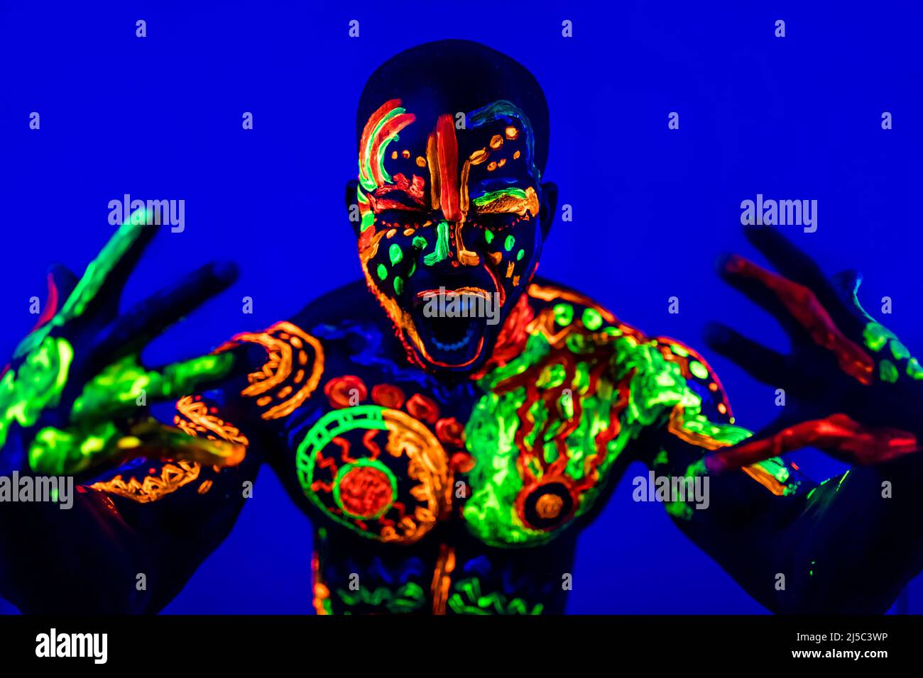 Fluorescent light face hi-res stock photography and images - Alamy