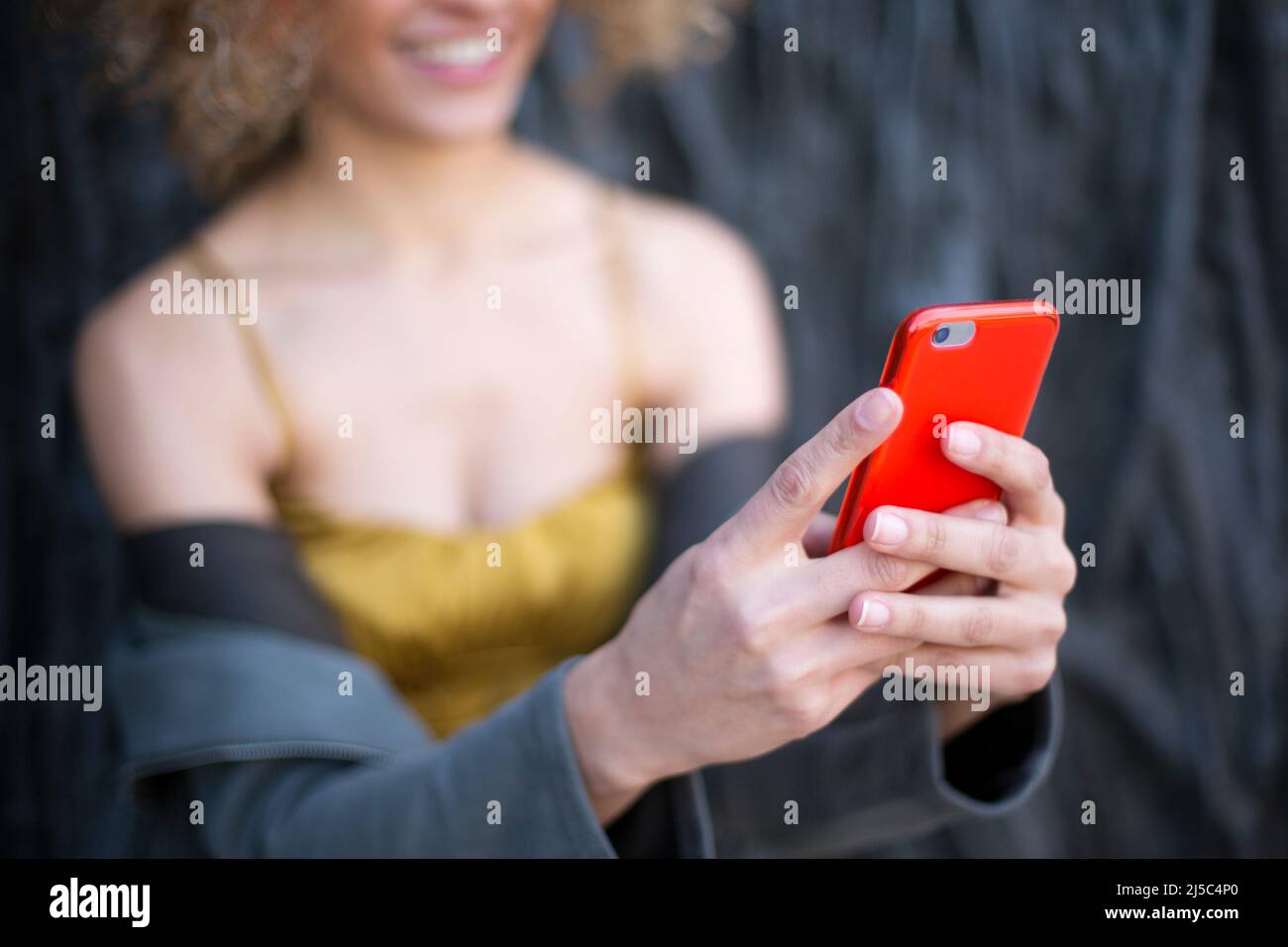 Anonymous blonde woman hi-res stock photography and images - Alamy