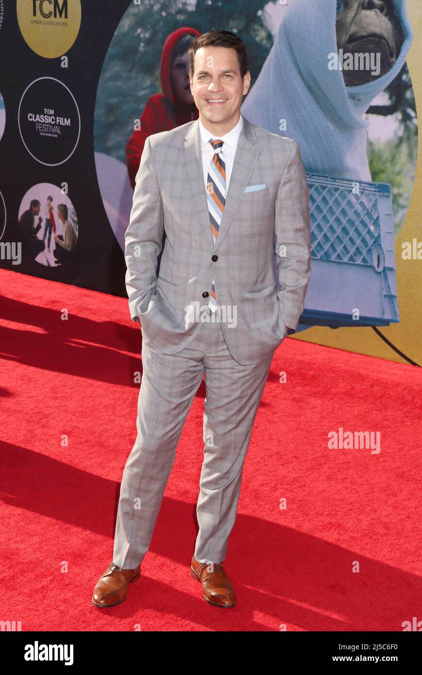 Los Angeles, USA. 21st Apr, 2022. Dave Karger 2022/04/21 The 40th Anniversary Screening of “E.T. the Extra-Terrestrial” held at TCL Chinese Theatre in Hollywood, CA, Credit: Cronos/Alamy Live News Stock Photo