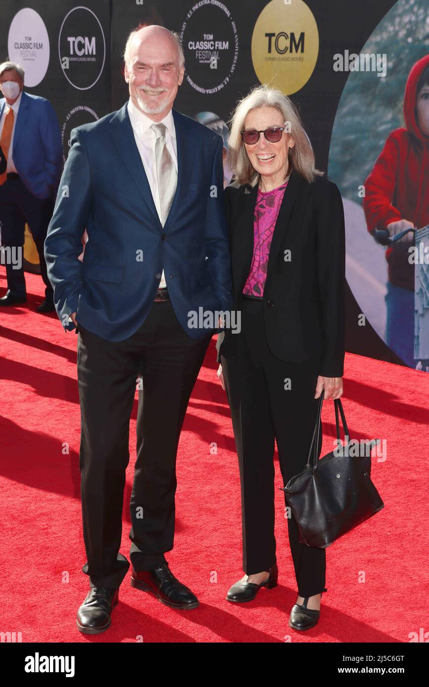 Los Angeles, USA. 21st Apr, 2022. James D. Bissell, Carol Littleton 2022/04/21 The 40th Anniversary Screening of “E.T. the Extra-Terrestrial” held at TCL Chinese Theatre in Hollywood, CA, Credit: Cronos/Alamy Live News Stock Photo