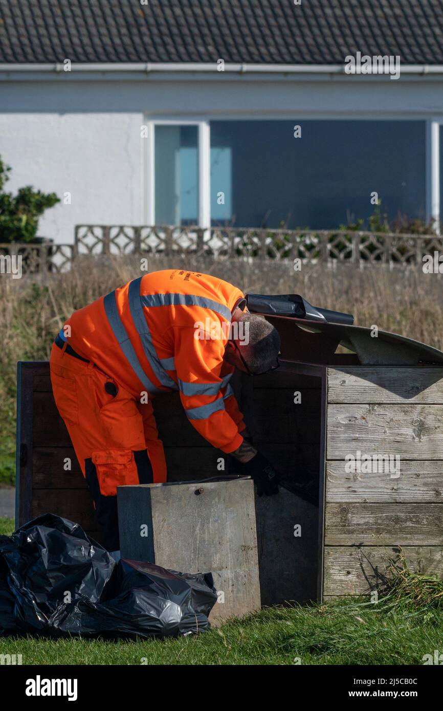 Council rubbish bins hires stock photography and images Alamy
