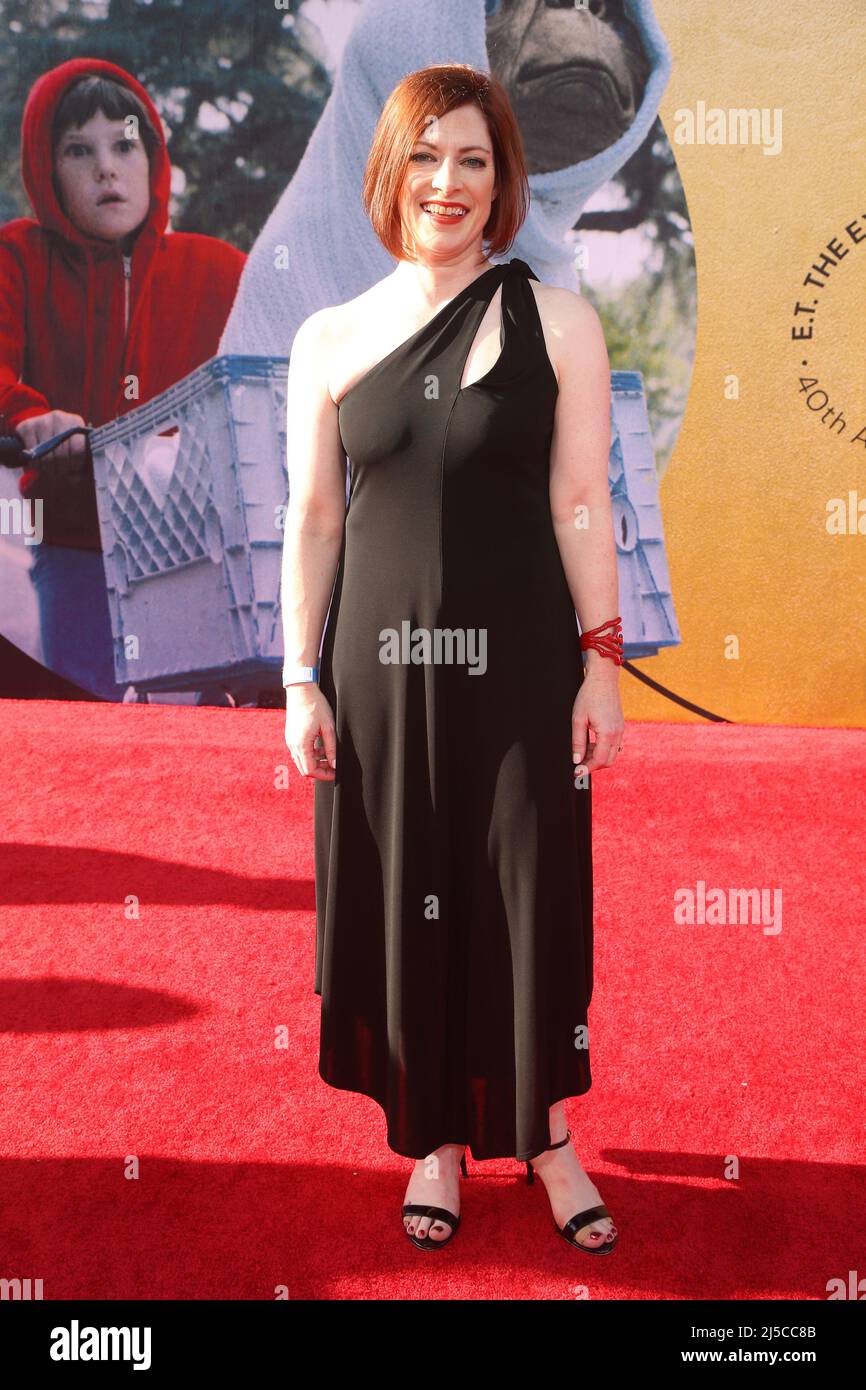 Hollywood, USA. 21st Apr, 2022. Genevieve McGillicuddy, at the 2022 TCM Classic Film Festival Opening Night of E.T. the Extra-Terrestrial at the TCL Chinese Theater in Hollywood, California on April 21, 2022. Credit: Faye Sadou/Media Punch/Alamy Live News Stock Photo