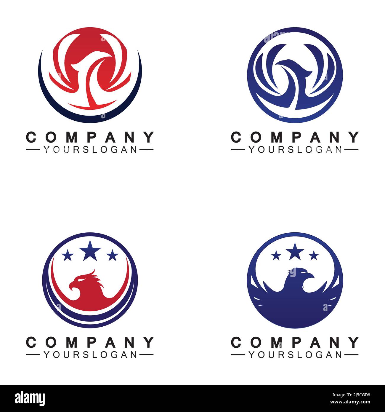 Eagle icon logo design vector template Stock Vector Image & Art - Alamy