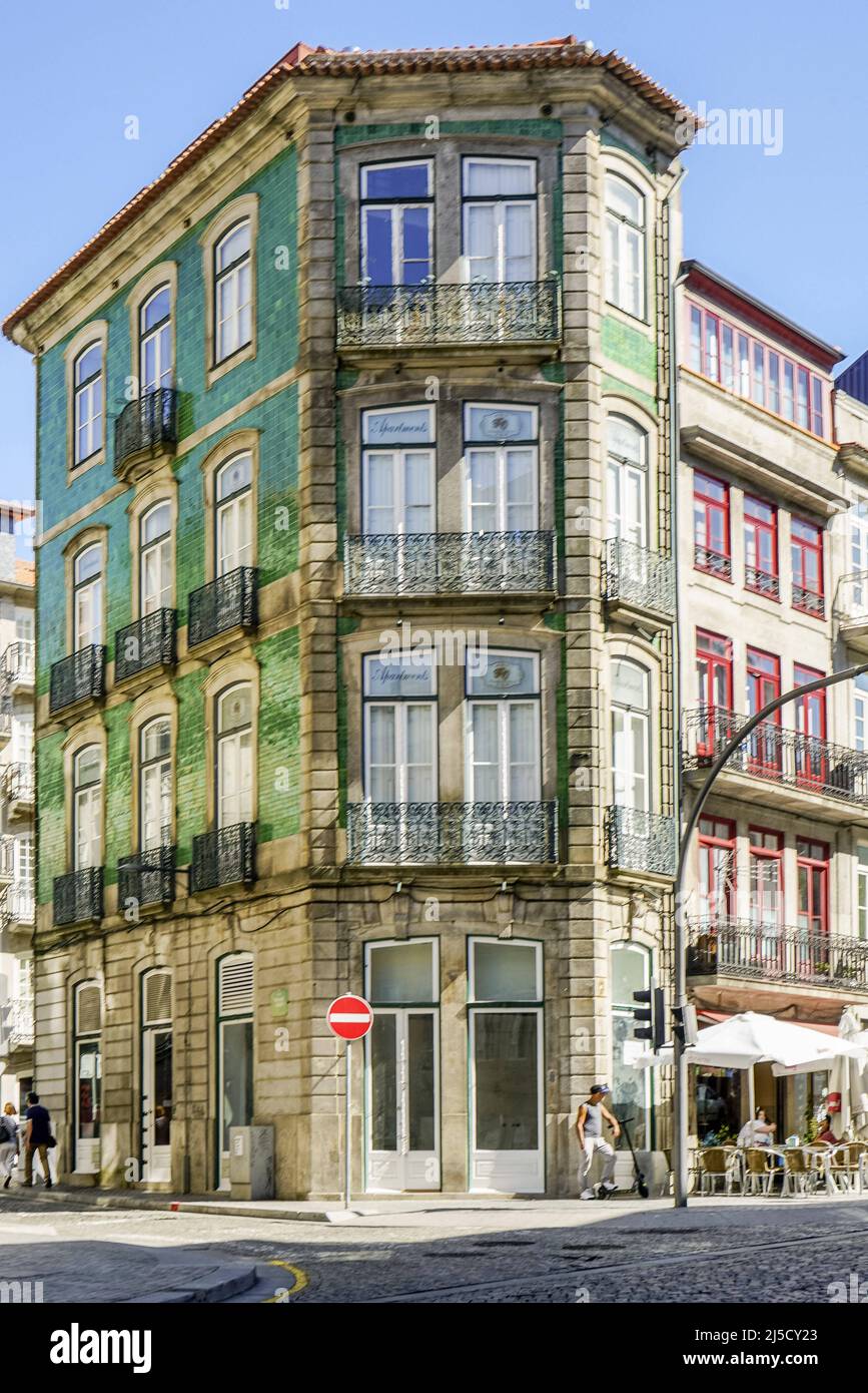 Portugal, Porto, 25.07.2020. Residential house in Porto on 25.07.2020. [automated translation] Stock Photo