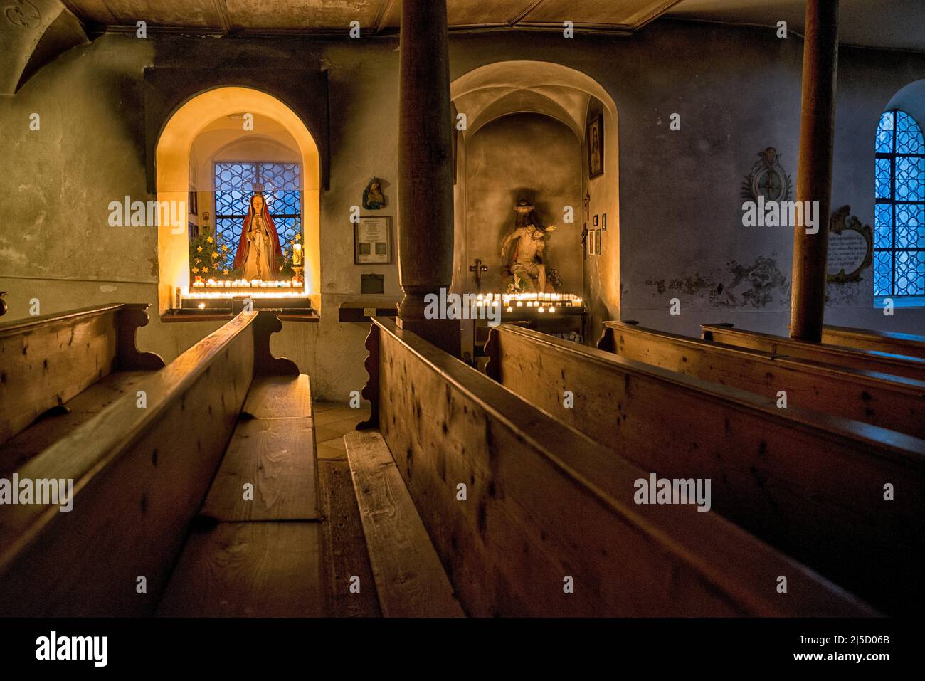 Calvary Church in Bad Tölz. [automated translation] Stock Photo