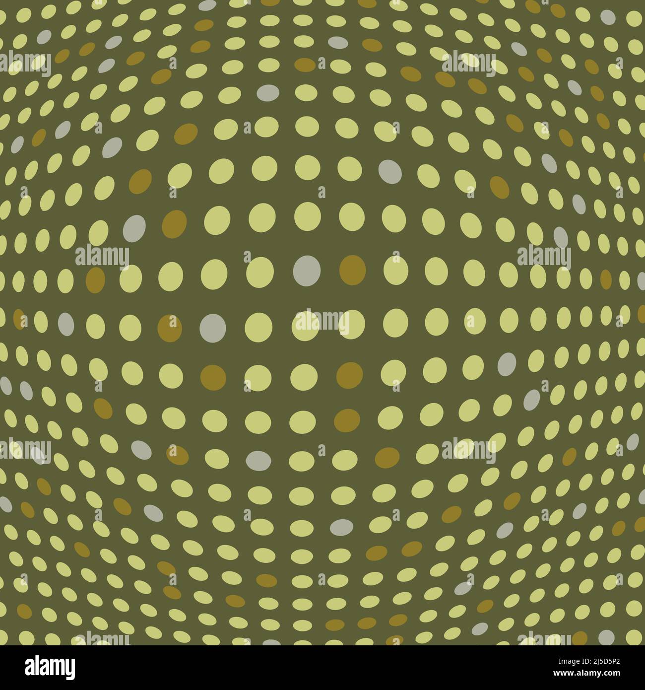 Futuristic pattern. Dotted background with 3d circle. Digital element Stock Vector