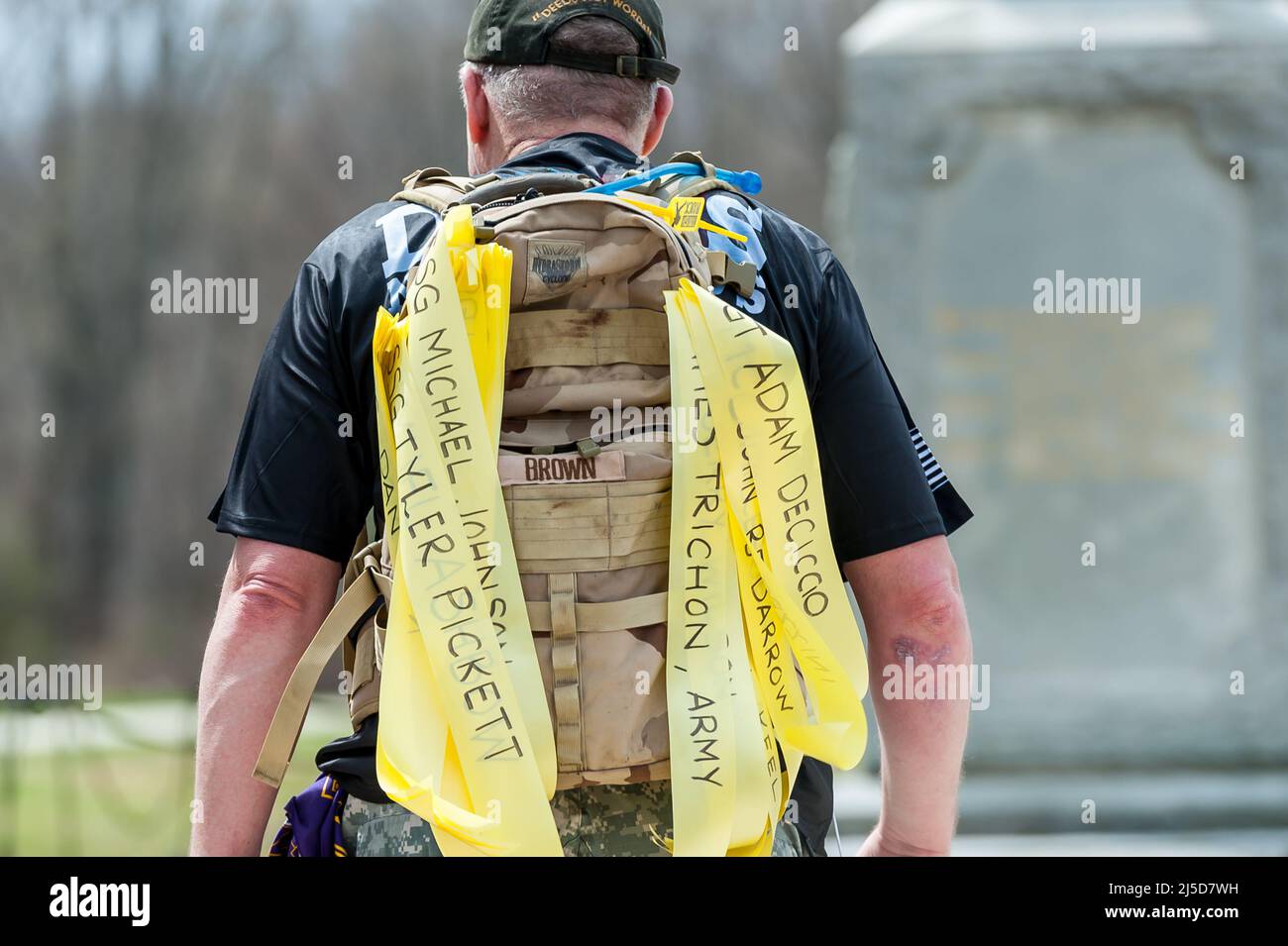 Tough Ruck marathon, event with military, first responders and ...