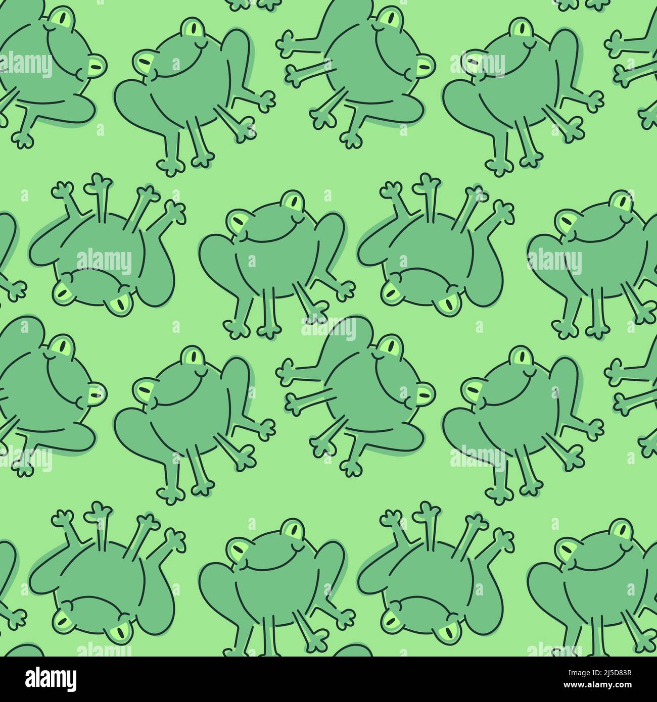 Frogs pattern hi-res stock photography and images - Alamy