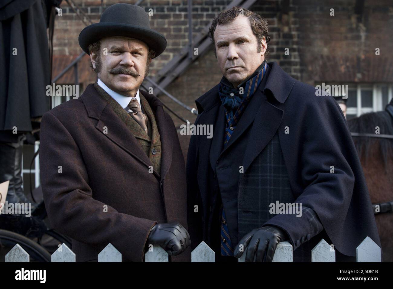 Holmes & Watson Year : 2018 USA / Canada Director : Etan Cohen John C. Reilly, Will Ferrell Stock Photo