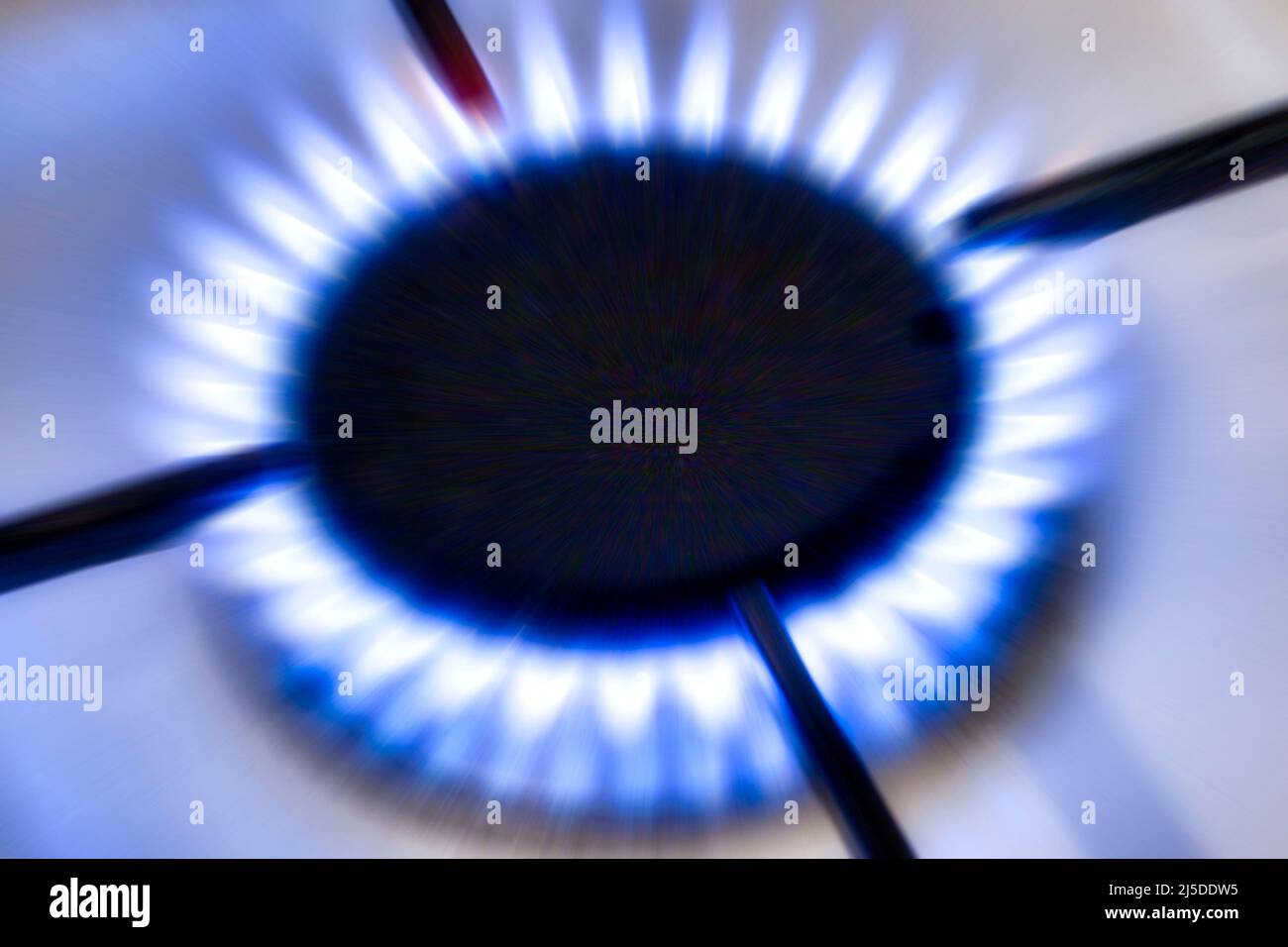 Gasherd, Gasflamme, Gas, Symbol, Energie, Rohstoffe, blau, brennen, Stock Photo