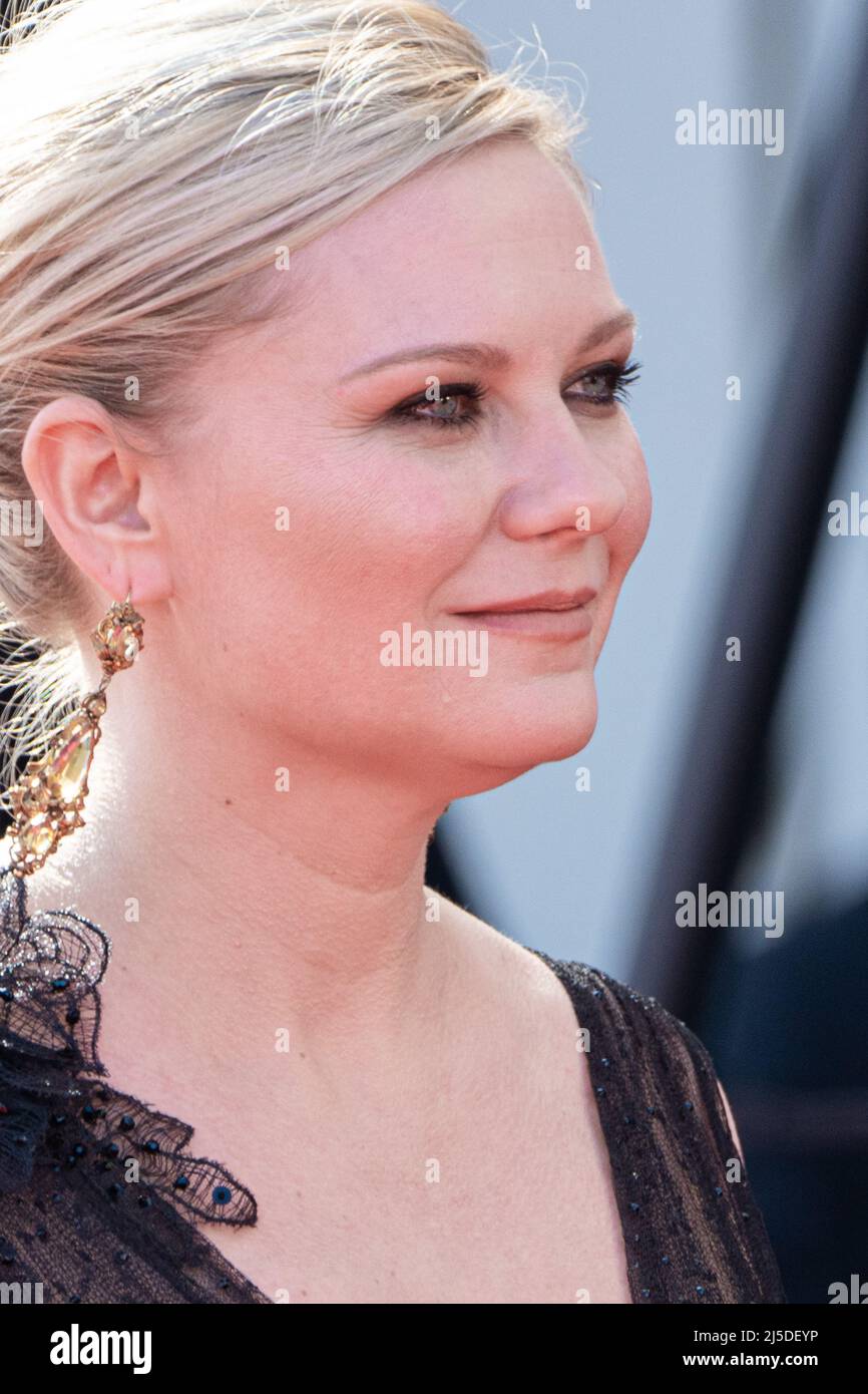 Venice, Italy, September 2, 2022 - Kirsten Dunst attends the red carpet