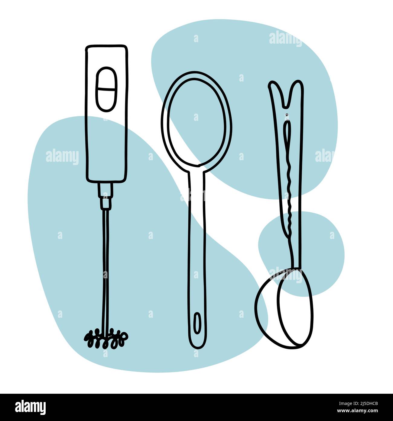 Coffee icon lineart, calm simple color vector Stock Vector