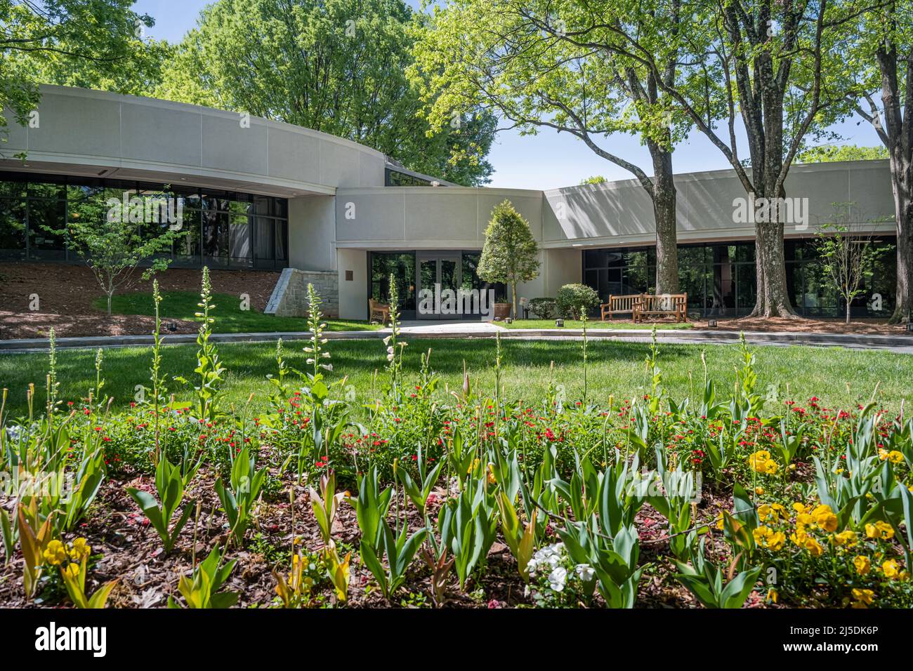 The Carter Center, including The Jimmy Carter Presidential Library and Museum, in Atlanta, Georgia. (USA) Stock Photo