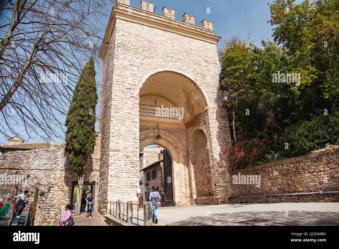 Italy umbria assisi porta nuova hi-res stock photography and images - Alamy