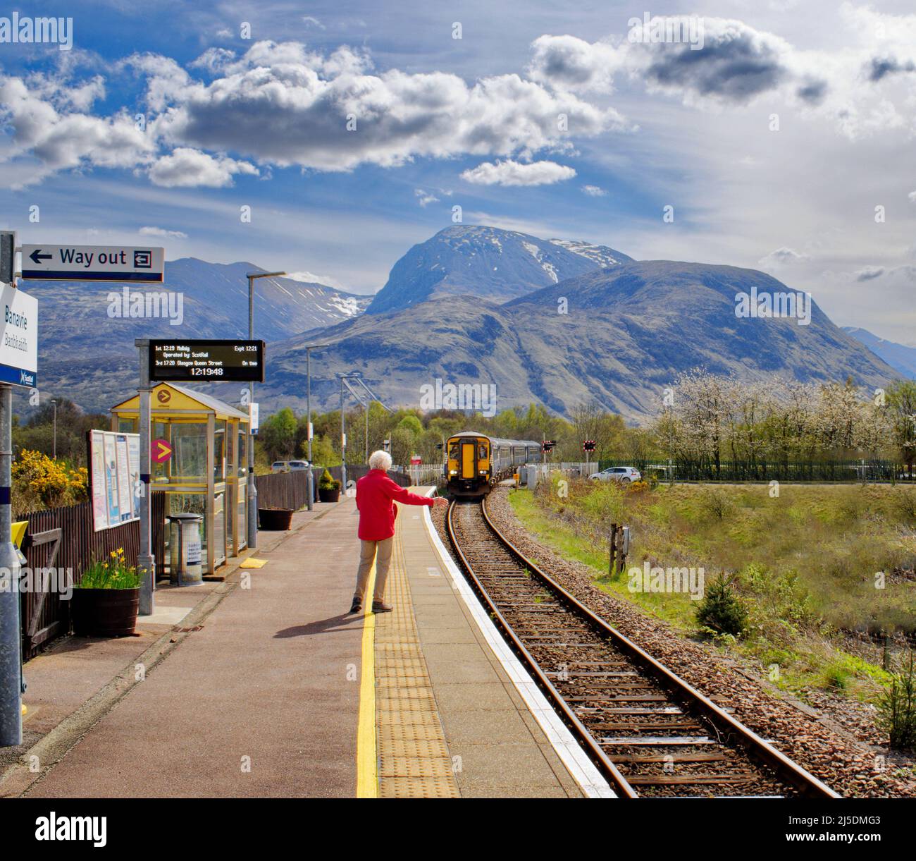 FORT WILLIAM SCOTLAND SCOTRAIL WEST HIGHLAND RAILWAY LINE PASSENGER FORT WILLIAM SCOTLAND SCOTRAIL WEST HIGHLAND RAILWAY LINE PASSENGER