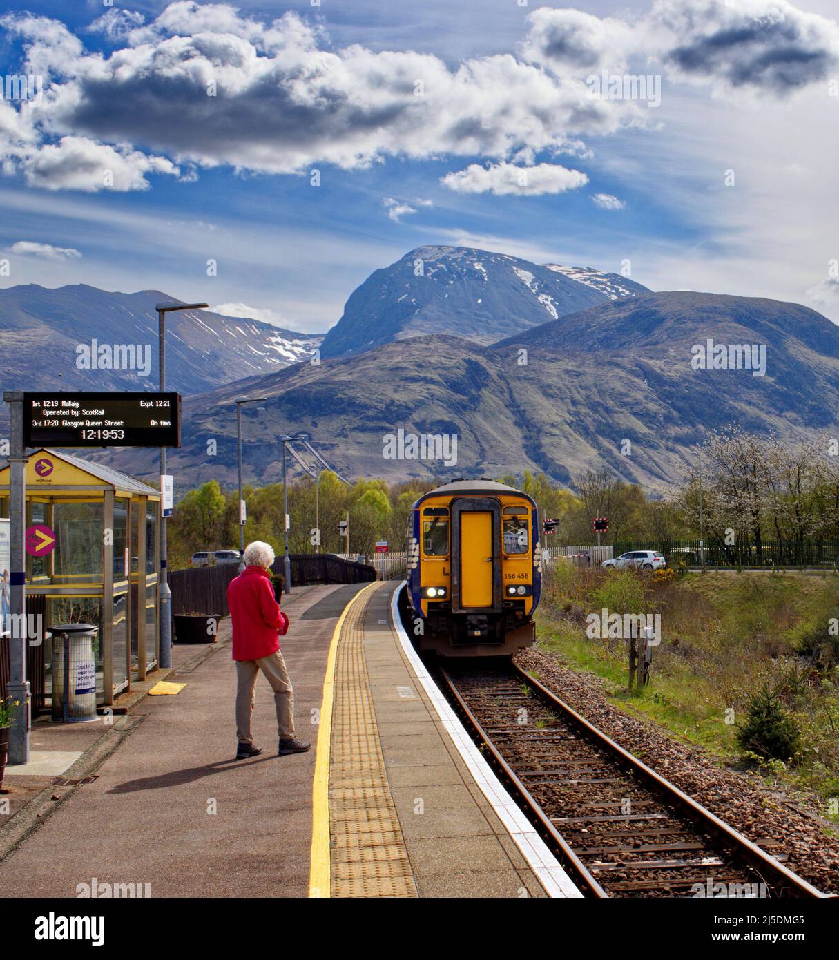 FORT WILLIAM SCOTLAND SCOTRAIL WEST HIGHLAND RAILWAY LINE PASSENGER FORT WILLIAM SCOTLAND SCOTRAIL WEST HIGHLAND RAILWAY LINE PASSENGER