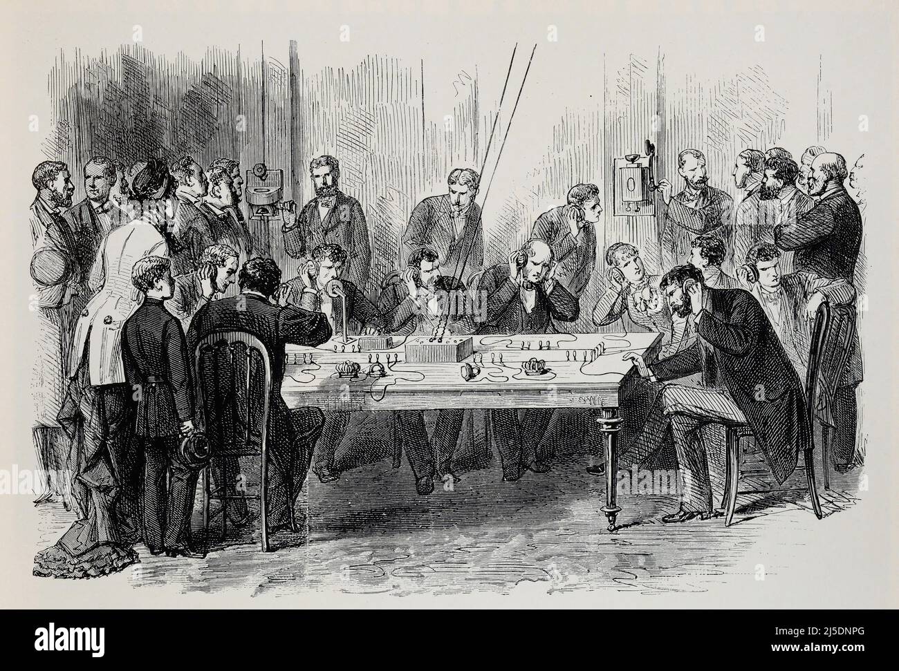 Eng translation " TELEPHONE EXPERIENCES DONE IN THE WAITING ROOM OF